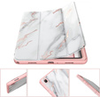 Θήκη για Samsung Galaxy Tab A7, Suritch Full Body Basic Marble, ροζ