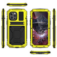 Θήκη για iPhone 13 Pro, R-JUST, θωρακισμένη, κίτρινη
