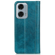 Θήκη για Motorola Moto G24 / G24 Power / G04, Wallet Litchi Leather, μπλε