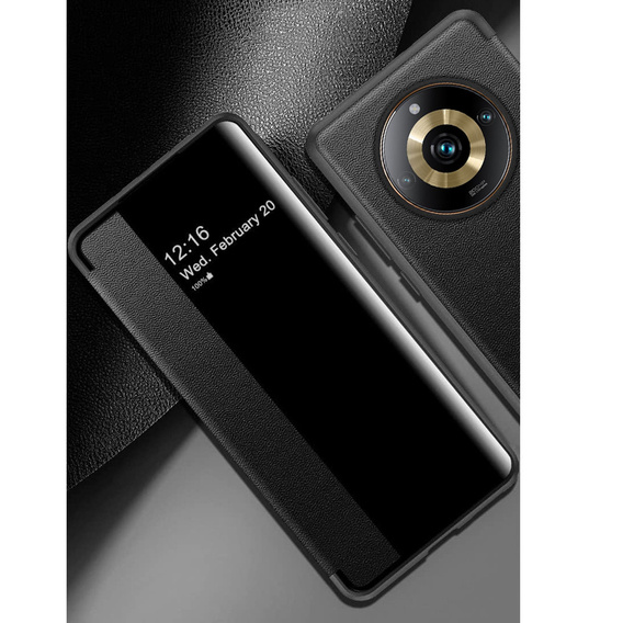 Η αναδιπλούμενη θήκη για το Realme 11 Pro 5G / 11 Pro+ 5G, Side View, μαύρη