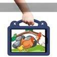 Παιδική θήκη για iPad mini 7.9" 2019/2015/2014/2013/2012 (5/4/3/2/1 gen.), Cute Patterns, με βάση, σκούρο μπλε