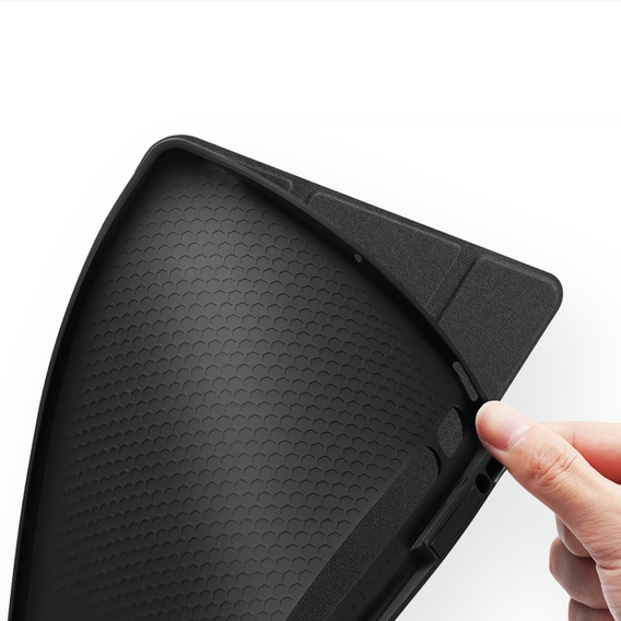 Θήκη για Samsung Galaxy Tab S10+ Plus, Dux Ducis Domo, μαύρη