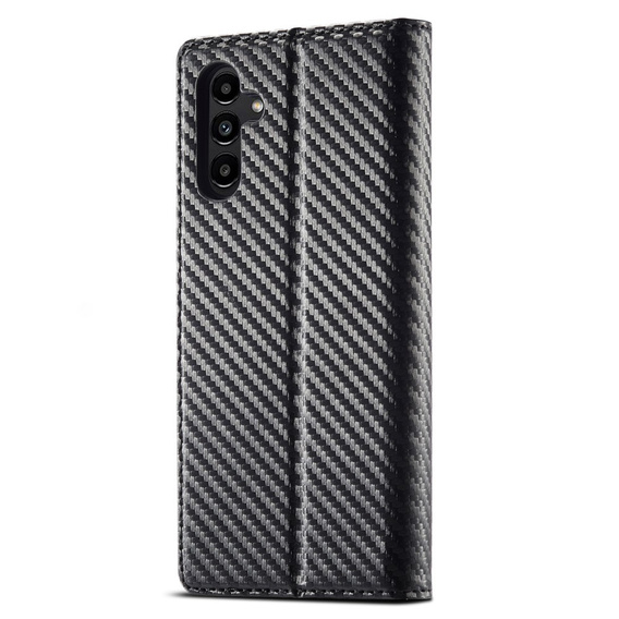 Θήκη με πτερύγιο για Samsung Galaxy A26, Carbon LC.IMEEKE, μαύρη