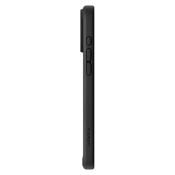 θήκη Spigen για iPhone 16 Pro Max, Ultra Hybrid, διαφανής / μαύρη + μετριασμένο γυαλί 9H