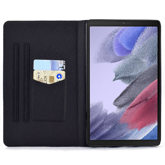 Θήκη για Samsung Galaxy Tab A7 Lite, με πτερύγιο, colorful horse