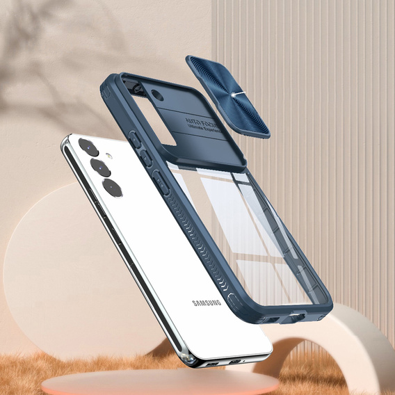 Θήκη για Samsung Galaxy A34 5G, Slide Camera, μπλε