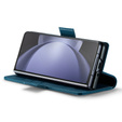 CASEME flip case για Samsung Galaxy Z Fold6 5G, Litchi Wallet, μπλε