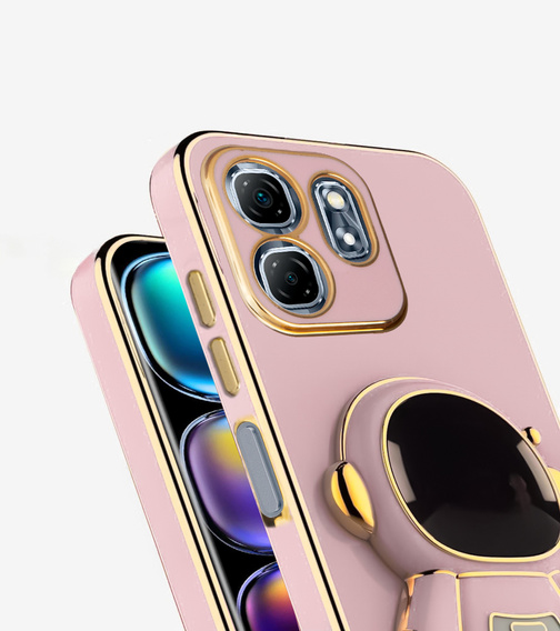 Θήκη για Infinix Hot 50i 4G, Astronaut, ροζ