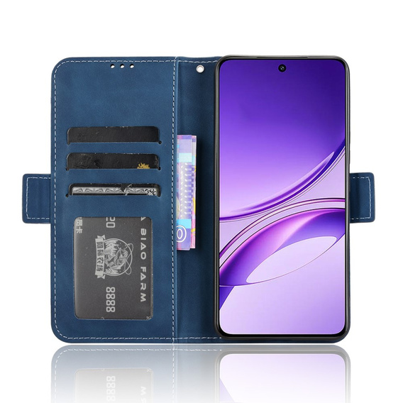 Θήκη με πτερύγιο για Vivo V50 Lite 4G / 5G, Card Slot, σκούρο μπλε