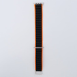 Λουράκι νάιλον για Apple Watch 1/2/3/4/5/6/7/8/SE/ULTRA 42/44/45/49mm, πορτοκαλί / μαύρη