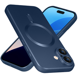 Θήκη για iPhone 16 Plus, ColorMag, για MagSafe, σκούρο μπλε