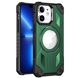 θήκη για iPhone 11, Heavy Duty, για MagSafe, πράσινη