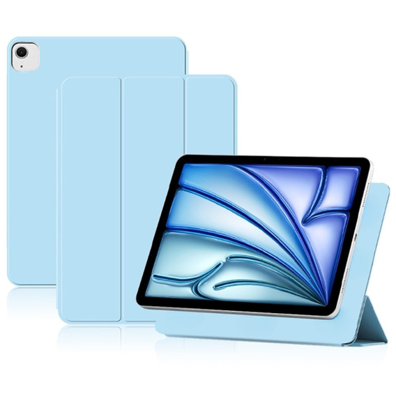 θήκη για το Apple iPad Air 13" 6 gen. 2024 (A2836, Magnetic smartcase, μπλε