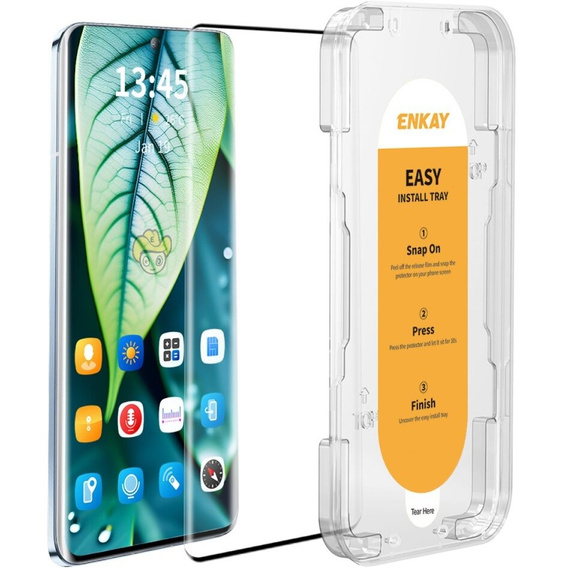 ENKAY Tempered Glass για Honor Magic 6 Lite 5G, μαύρη