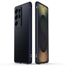 Θήκη LUPHIE για Samsung Galaxy S25 Ultra, Armor Bumper, μαύρη