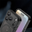 Θήκη για iPhone 17 Pro Max, για MagSafe, θωρακισμένη, μαύρο