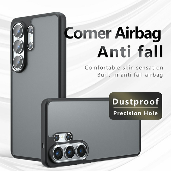 Θήκη Fusion Hybrid για Samsung Galaxy S26 Ultra, μαύρο ματ