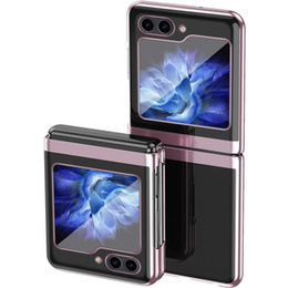 Θήκη για Samsung Galaxy Z Flip7 FE / Z Flip6, PC Case, διαφανής / ροζ