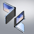 Θήκη Dux Ducis για Samsung Galaxy Z Flip7 5G, Bril, μαύρη