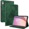 θήκη για το Lenovo Tab M9, Butterfly, πράσινη