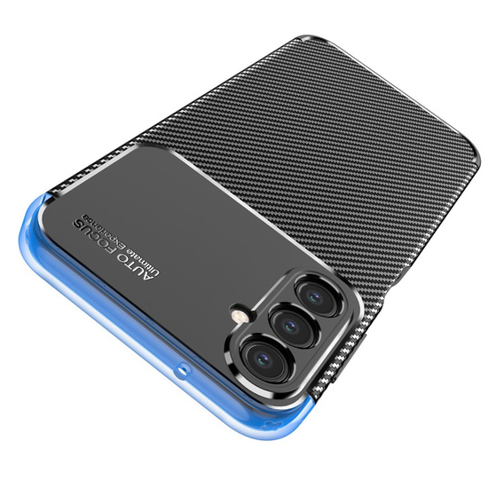 Θήκη για Samsung Galaxy A14 4G/5G, Carbon Gel, μαύρη