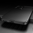 Θήκη για Xiaomi Redmi Note 11 Pro 4G / 5G, Carbon Gel, μαύρη
