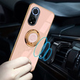 Θήκη για Huawei Nova 9, Rose Electro Ring, χρυσή