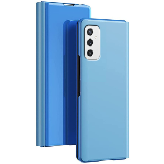 Θήκη για Samsung Galaxy M52 5G, Clear View, γαλάζια
