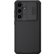 Θήκη για Samsung Galaxy S24, θωρακισμένη Nillkin, CamShield Pro, μαύρη