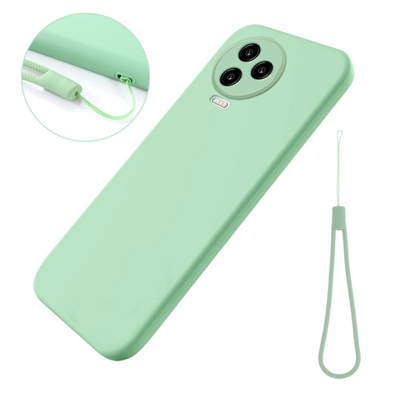 Θήκη για Infinix Note 12 Pro 4G / Note 12 2023, Silicone Lite, πράσινη