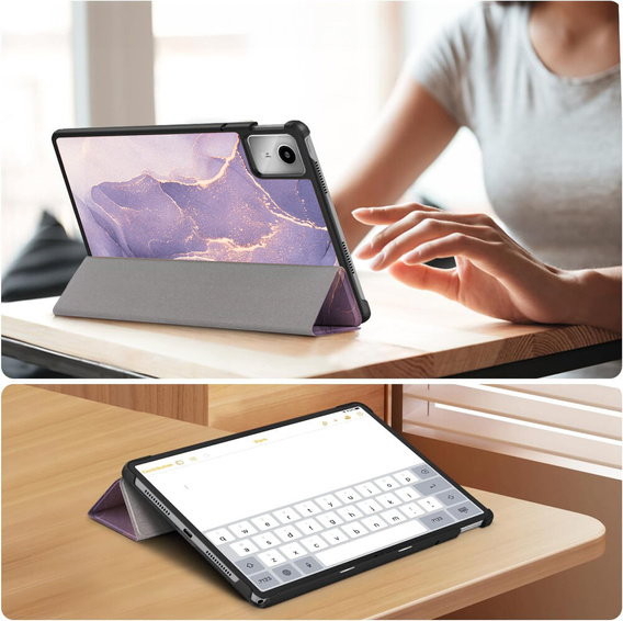 Θήκη για Lenovo Tab M11, Smartcase, Marble 2#