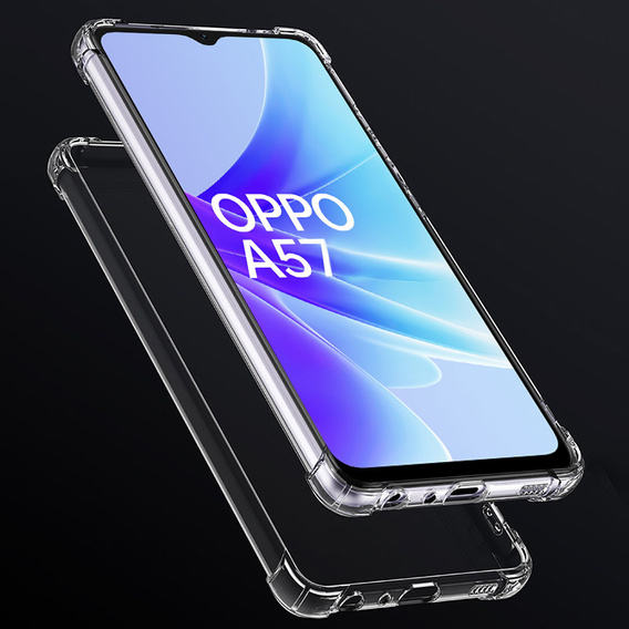 Λεπτή θήκη για Oppo A57s, Slim, διαφανής