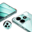 Θήκη για Xiaomi Redmi Note 14 5G, Erbord Dropproof, διαφανής + γυαλί
