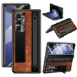 Θήκη με βάση Leather+PC με γυαλί και γραφίδα για Samsung Galaxy Z Fold6 5G