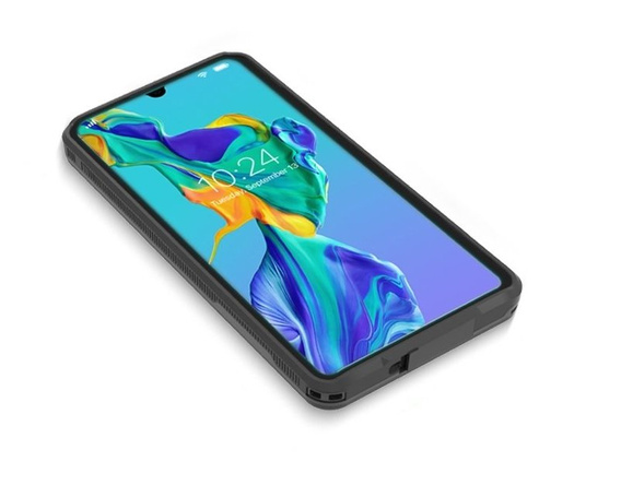 Αδιάβροχη θήκη IP68 για Huawei P30 Pro, Redpepper, μαύρη