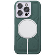 Θήκη για iPhone 15 Pro Max, ERBORD Armor Mag, πράσινη