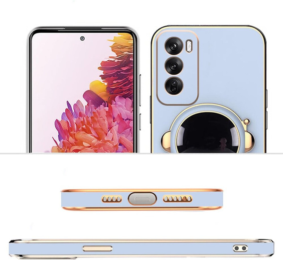 Θήκη για Oppo Reno 12 Pro, Astronaut, μπλε