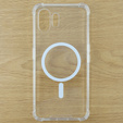 Θήκη για Nothing Phone 2, Fusion Hybrid, για MagSafe, διαφανής