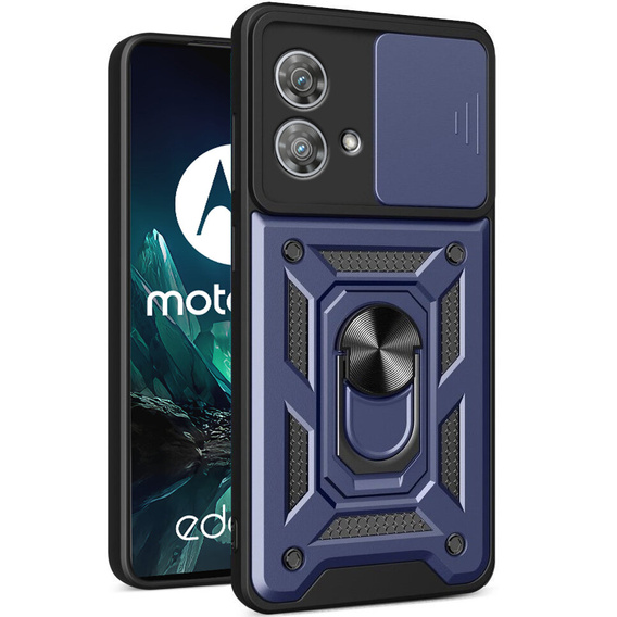 Θήκη για Motorola Edge 40 Neo, CamShield Slide, μπλε