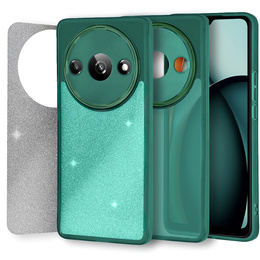 Θήκη για Xiaomi Redmi A3, Glittery Powder, πράσινη