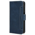 Θήκη με πτερύγιο για Realme Note 70T 4G, Card Slot, σκούρο μπλε