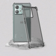 IMAK Θήκη για Motorola Edge 40 Neo, Dropproof, διαφανής / μαύρη