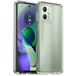 Θήκη για Motorola Moto G54 5G, Fusion Hybrid, διαφανής