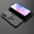 Θήκη για Oppo A78 5G, Kickstand Ring, μαύρη