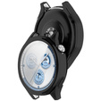 Θήκη 2σε1 με προστατευτικό οθόνης για Huawei Watch GT 5 46mm, μαύρη
