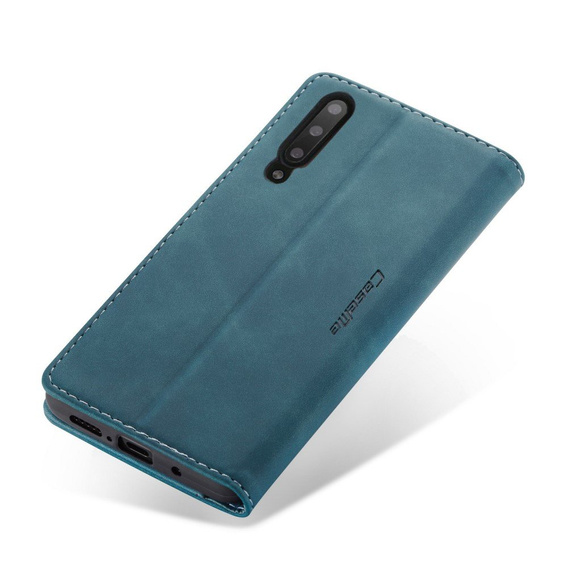 θήκη CASEME για Samsung Galaxy A50, Leather Wallet Case, μπλε