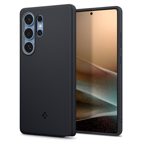 Θήκη Spigen για Samsung Galaxy S25 Ultra, Nano Pop MagSafe, μαύρη + γυαλί με σκλήρυνση 9H