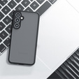 Θήκη για Samsung Galaxy A55 5G, Fusion Hybrid, με προστασία κάμερας, διαφανής / μαύρη