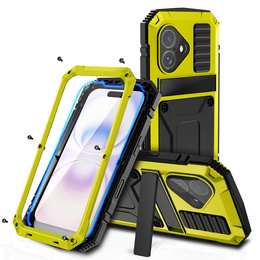 Θήκη R-JUST με βάση και ενσωματωμένο γυαλί για iPhone 17