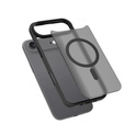 Ματ θήκη για iPhone Air, για MagSafe, ημιδιαφανές μαύρο